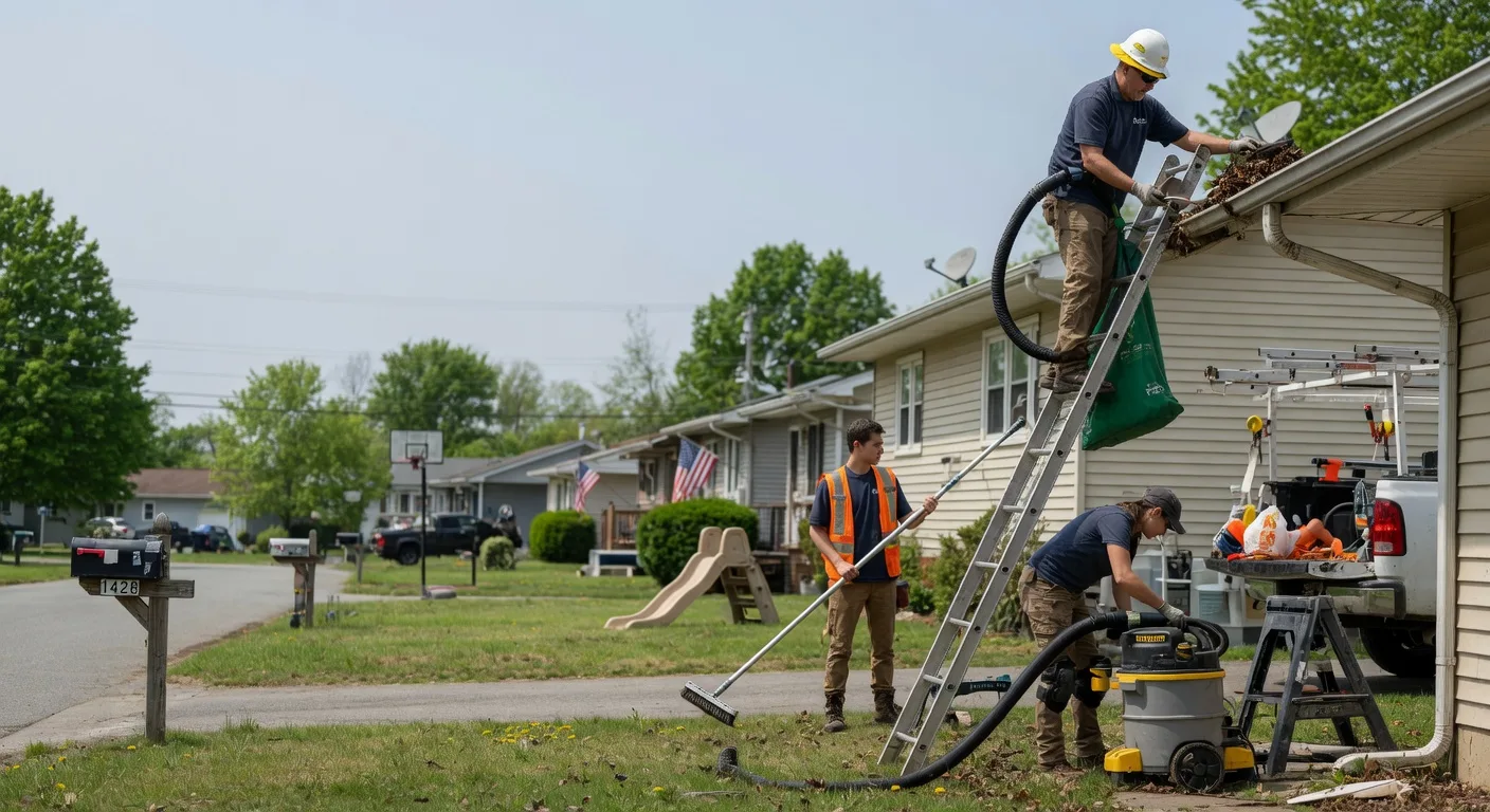 Gutter Installation in Fieldale, VA near me